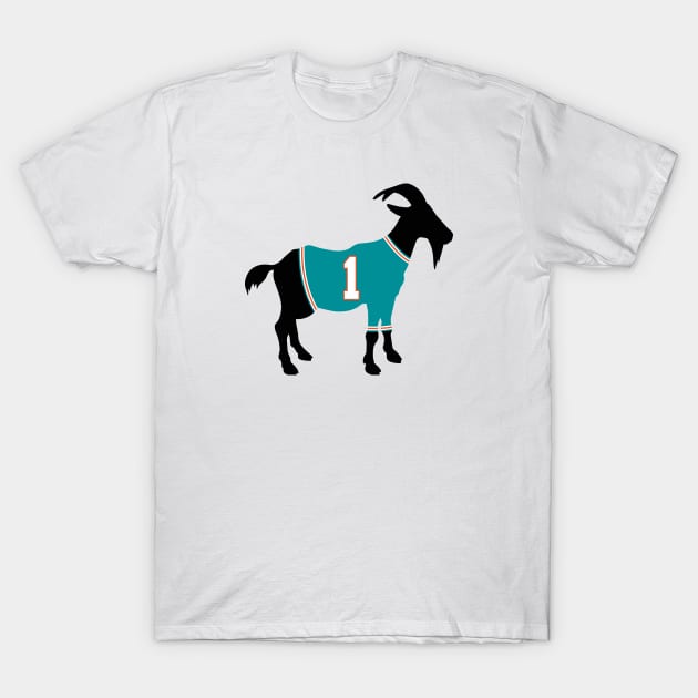 Tua Tagovailoa GOAT T-Shirt by cwijeta